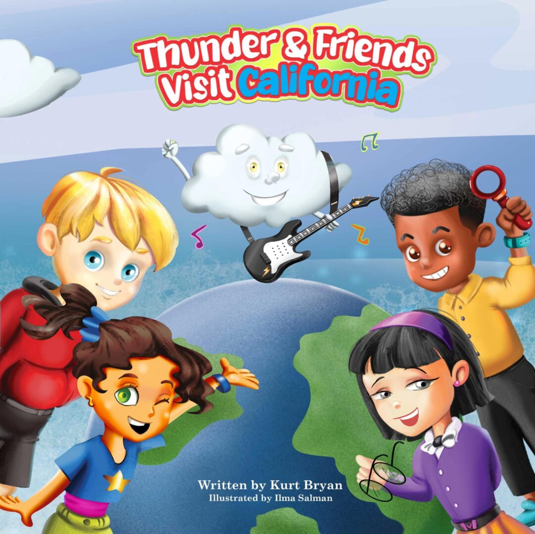 Thunder and Friends Visit California - Front Cover Image Final
